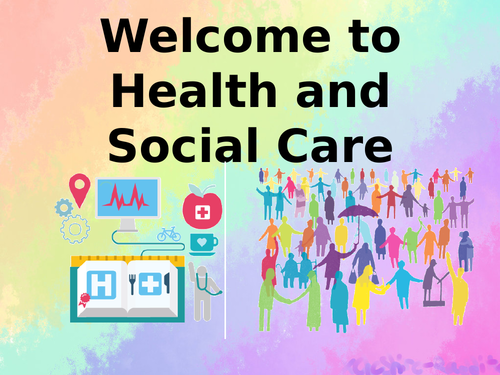 BTEC Health Social Care Tech Award L1/2 - Component 1 Learning Aim A - Introduction