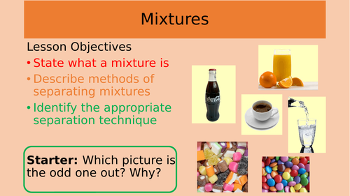Separating Mixtures