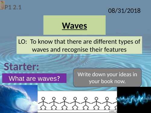 Activate 1: P1: 2.1  Waves