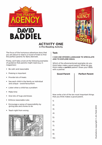David Baddiel's The Parent Agency - Resource Bundle