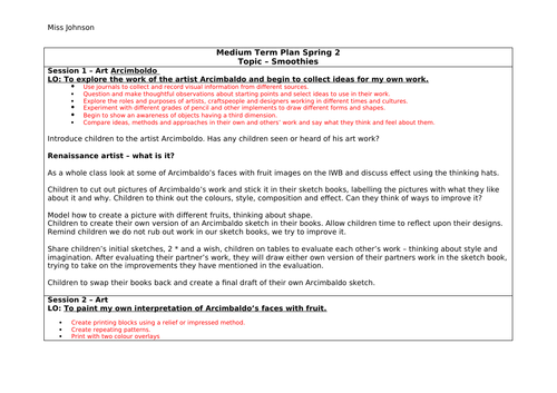 KS2 Smoothies Enterprise