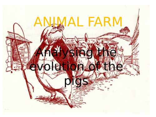 Animal Farm GCSE Scheme of Work