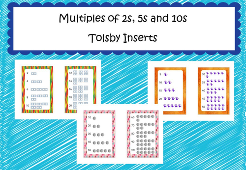 Display - Multiples of 2, 5 and 10 Tolsby Frame Inserts