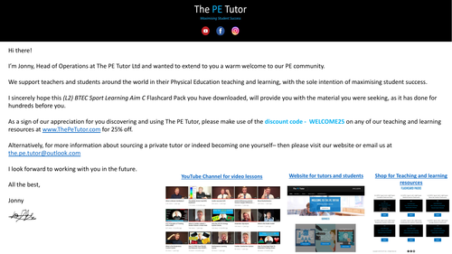 Level 2 BTEC Sport Unit 1 EXAM - Learning Aim C: Fitness Testing Methods