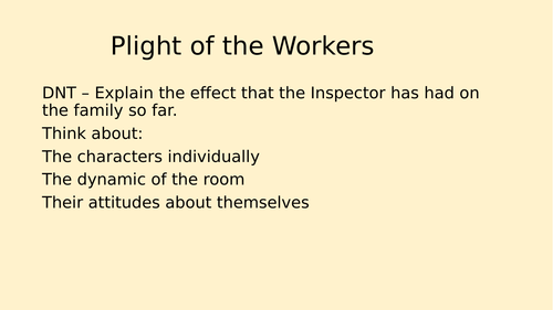 Language Paper 2 An Inspector Calls Related Article