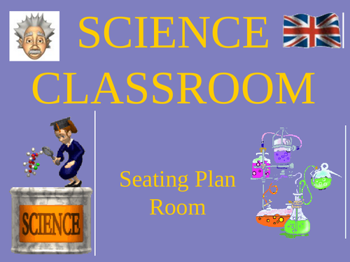 Seating Planner - Science Classroom