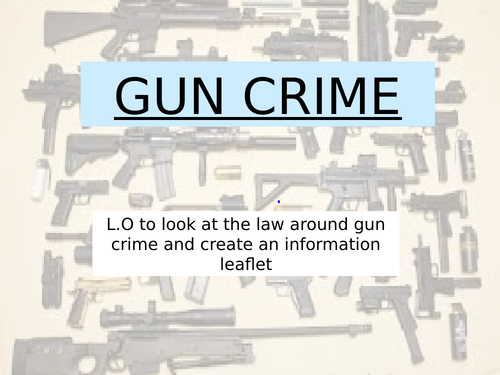 Gun Crime unit