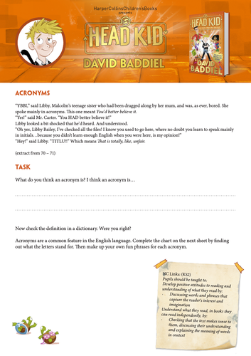 David Baddiel's Head Kid