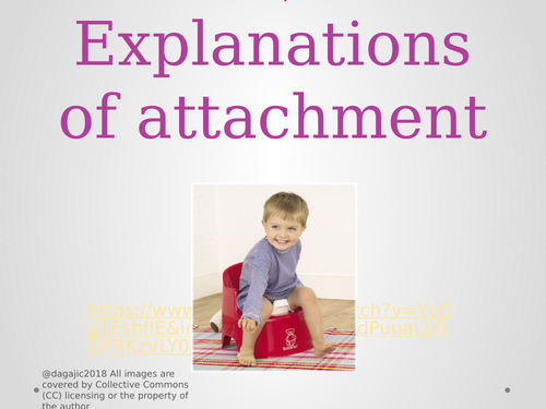 AQA A Level Paper 1 – Attachment – Explanations of Attachment Power Point