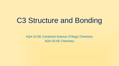 Ionic bonding and formulae (AQA GCSE Chemistry 9-1)