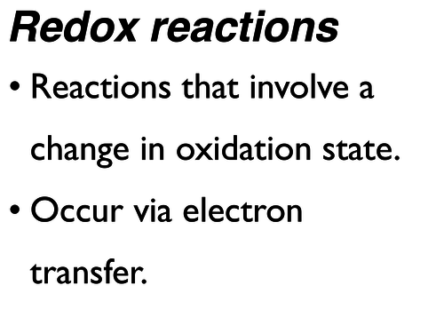 Redox intro