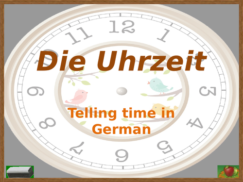 What time is it german
