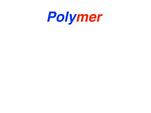 Addition polymers
