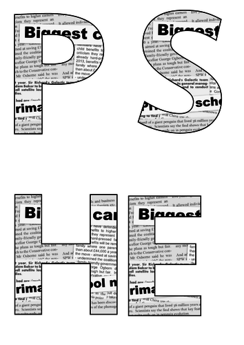 PSHE in the news display board resources