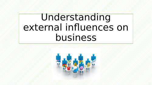 Understanding external influences lesson