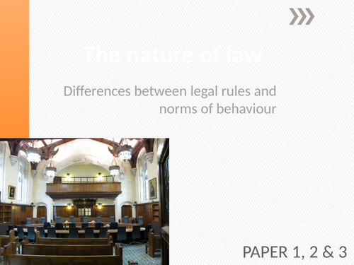 Nature of law including the difference between criminal and civil law