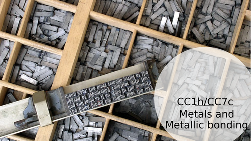 EDEXCEL C1h CC7c Metallic bonding and Metal properties