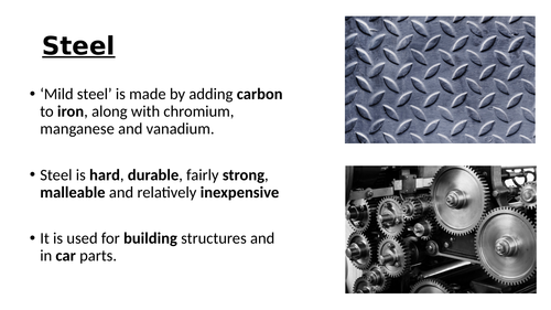 Alloys Information Hunt/Research Activity & Worksheet