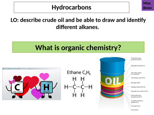 AQA 1-9 Chemistry Hydrocarbons