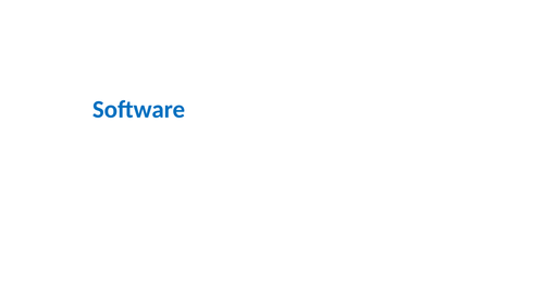 IB Information Technology in a Global Society - Strand 3 IT Systems - 3.2 Software