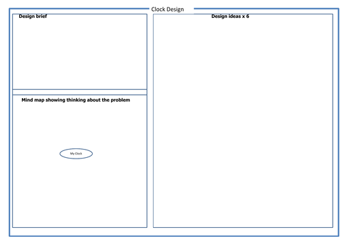 Task- Clock design activity