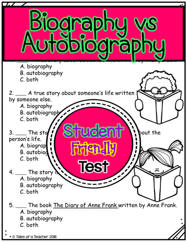 difference in meaning between biography and autobiography