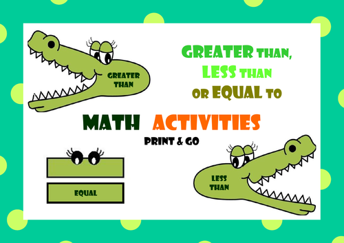 Greater Than Less Than Math