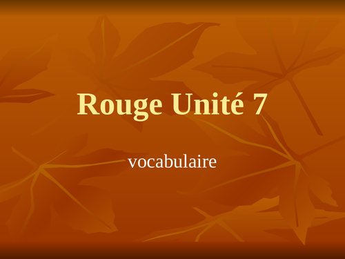 rouge-unit-7-vocabulary-powerpoint-teaching-resources