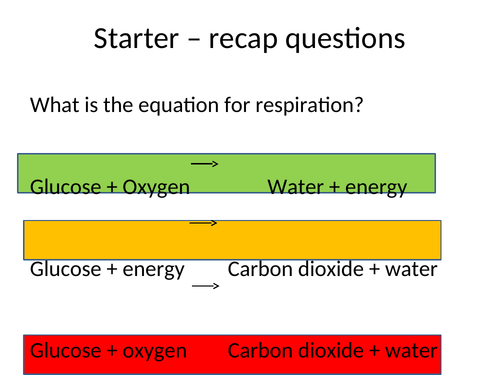 Anerobic Respiration