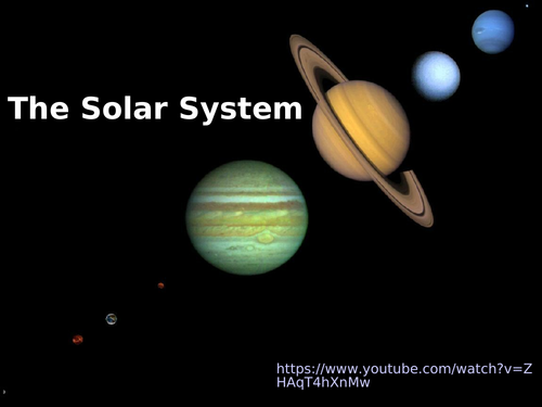 Space Ordering The Solar System