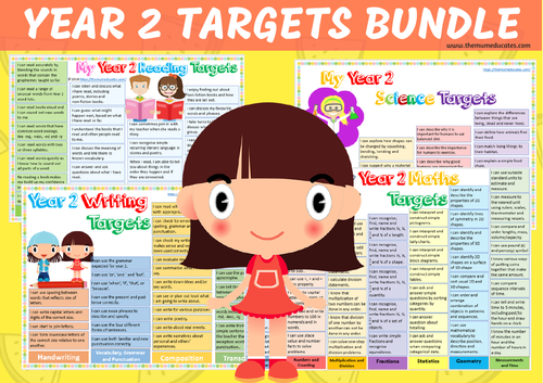 Year 2 Targets Bundle