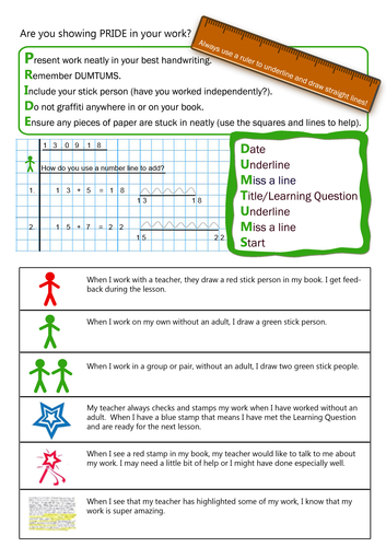 Presentation Sheet For Children's Maths Book