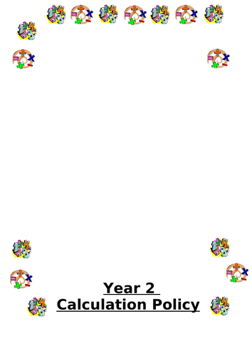 Year 2 Calculation Policy for Parents