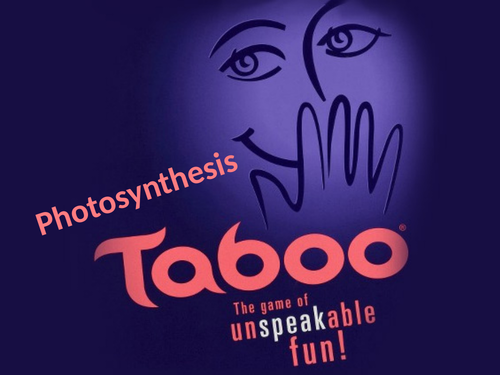CB6a Photosynthesis  Taboo
