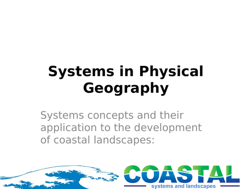 Systems in physical geography