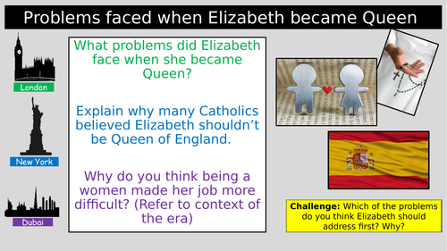 Elizabeth I Problems