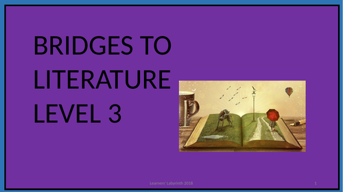 Bridges To Literature 3 - lesson ideas