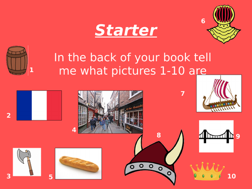 Battle of Stamford Bridge lower ability KS3