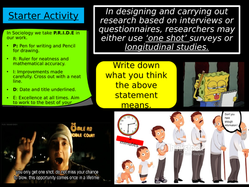 Research Methods: Longitudinal Studies