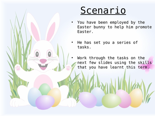 Easter Bunny ICT Tasks