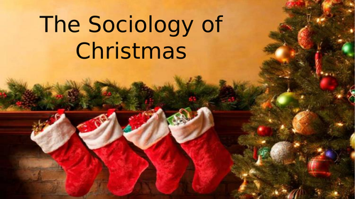 The Sociology of Christmas