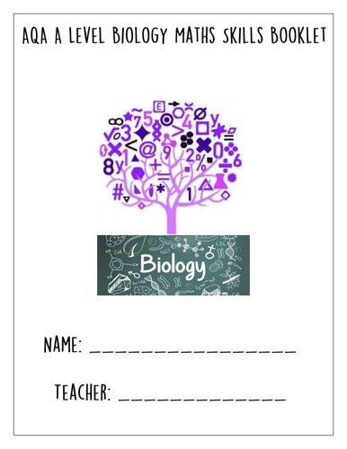 A LEVEL BIOLOGY - MATHS SKILLS EXAM RESOURCE BOOKLET/SOW