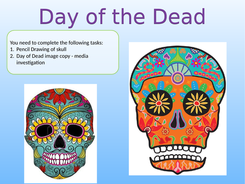 Day of the Dead - Samhain - Halloween Lesson