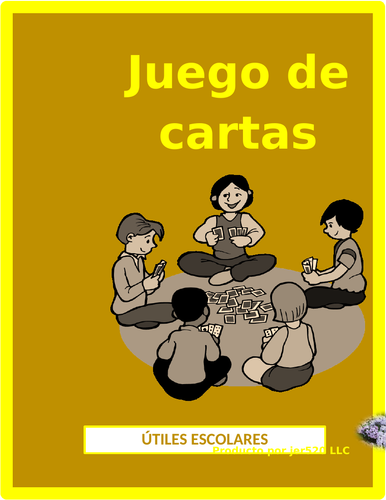 Tener y Utiles escolares (School Supplies in Spanish) Game