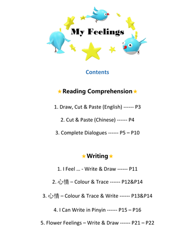 My Feelings in Mandarin Chinese_ҵ