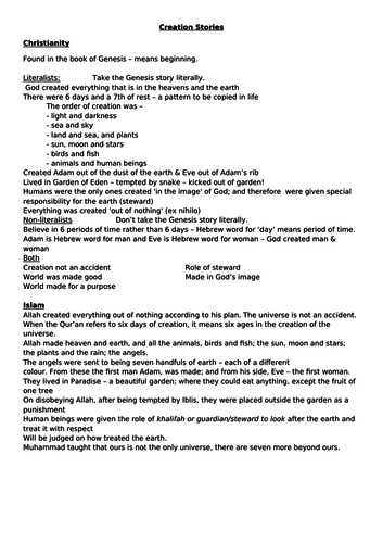 Religious Studies Theme B Islam Religion and Life