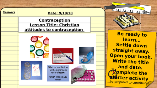 AQA 9-1 Religious Studies: Relationships&Families - Revision.Contraception - Islam and Christianity
