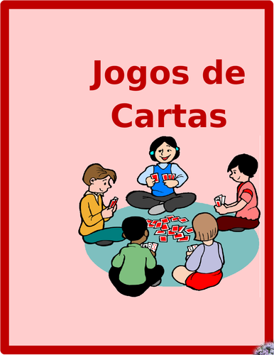 Lugares (Places in Portuguese) Card Games