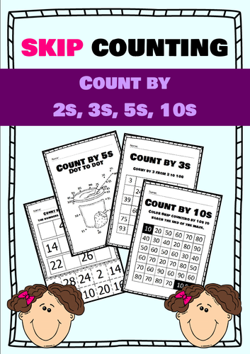 Skip Counting - count by 2s, 3s, 5s, 10s