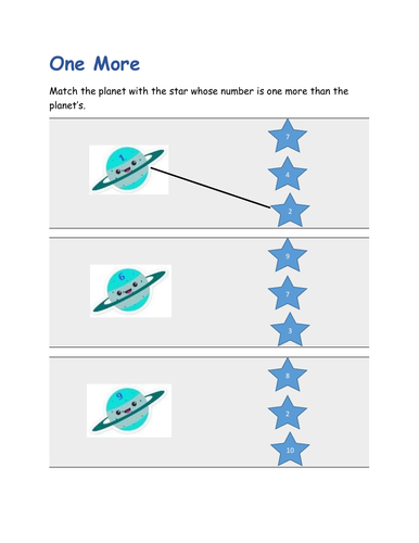 One More and One Less